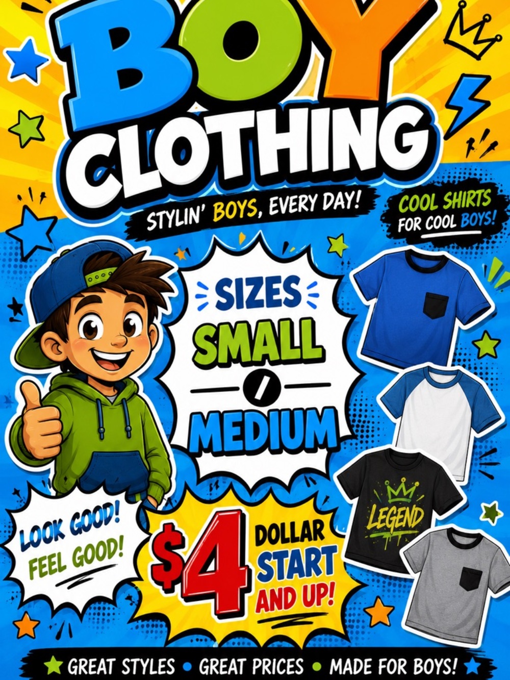 Cool Kids Closet Sale Flier 5/22/2026